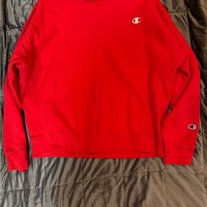 Vintage Champion Red Sweatshirt